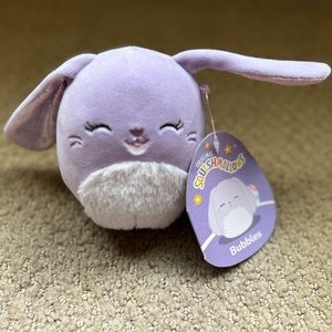 NWT Bubbles the Bunny 4” Squishmallow
